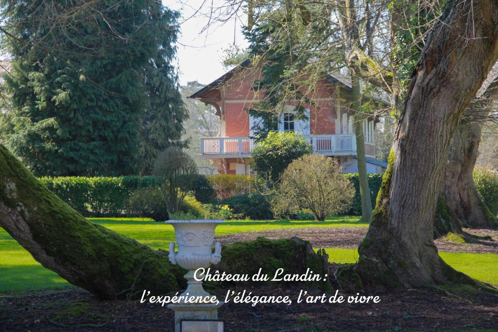 Chateau Du Landin - Bains Nordiques Le Landin Exteriér fotografie