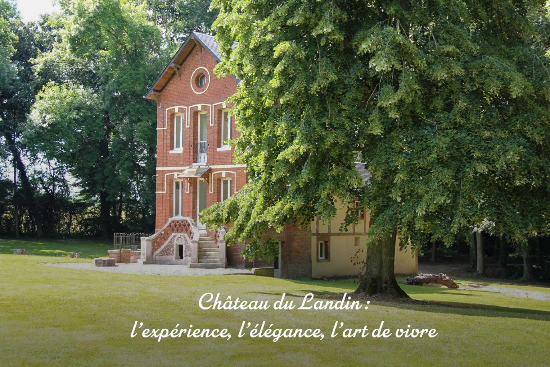 Chateau Du Landin - Bains Nordiques Le Landin Exteriér fotografie